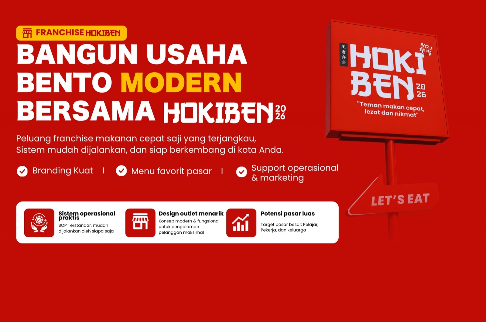 Peluang usaha viral Hokiben