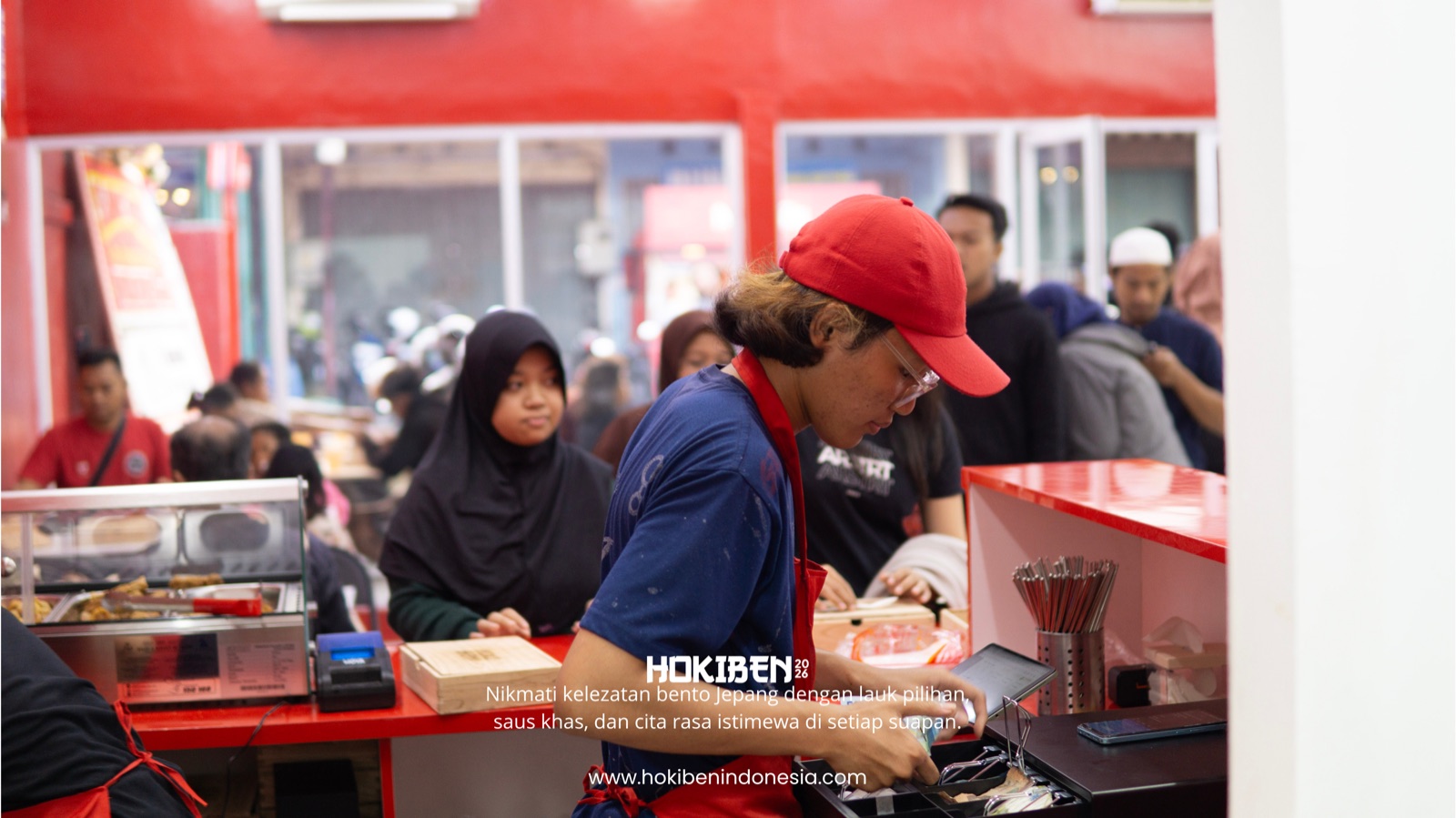 Suasana outlet Hokiben