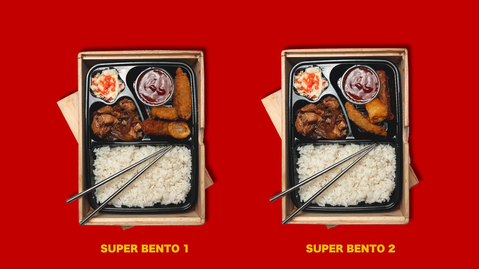Super Bento 1 dan Super Bento 2